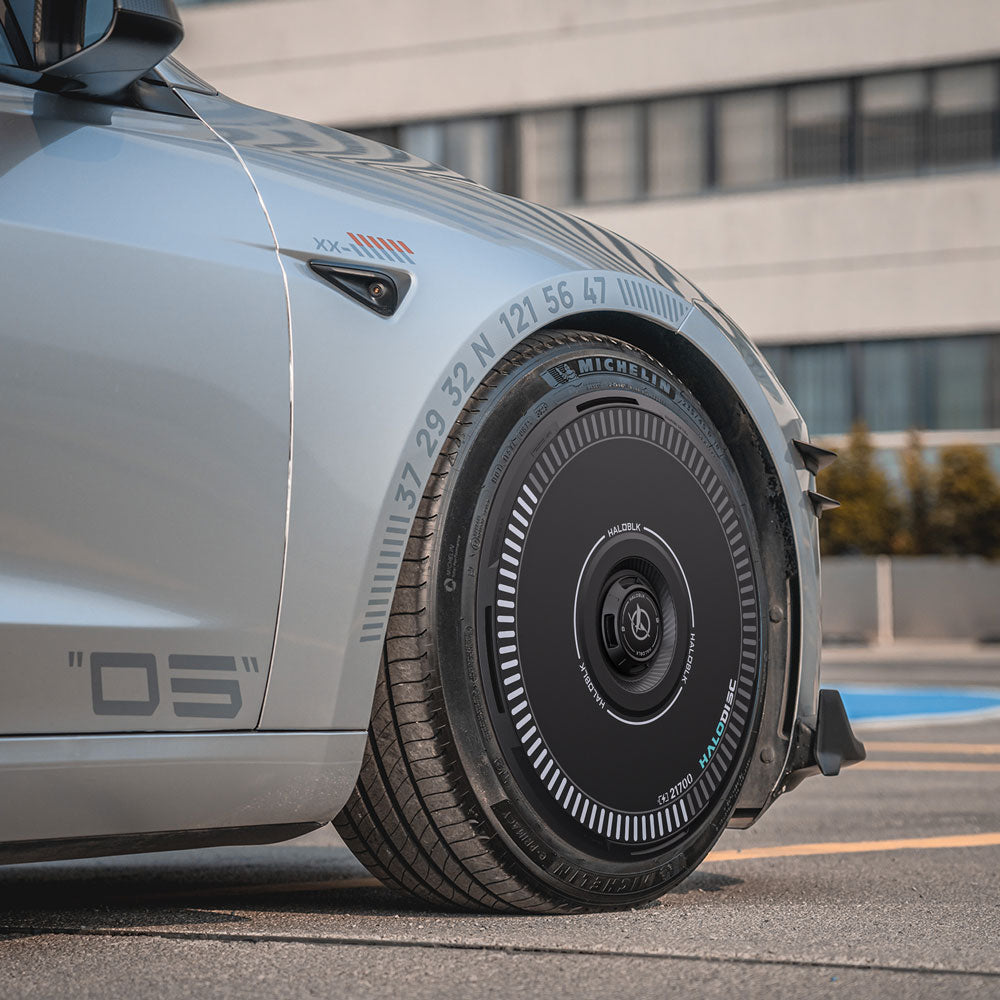 HALODISC 2 Wheel Covers for Tesla Model 3 Highland 18" Photon Wheels丨Charging