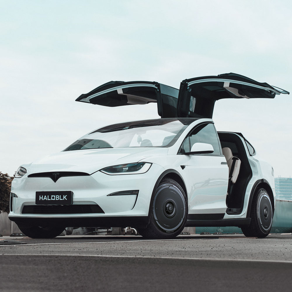 HALODISC 2 Wheel Covers for Tesla Model X 2021-2025 20" Perihelix Wheels丨Cyber Track