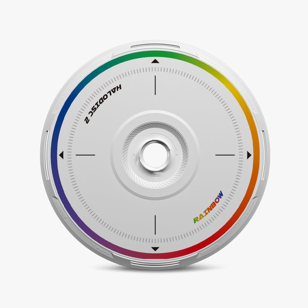 HALODISC 2 Replacement Wheel Covers for Tesla Model Y Juniper丨Rainbow Road