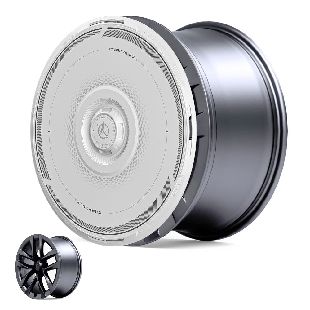 HALODISC 2 Wheel Covers for Tesla Model S 21" Velarium Wheels丨Cyber Track