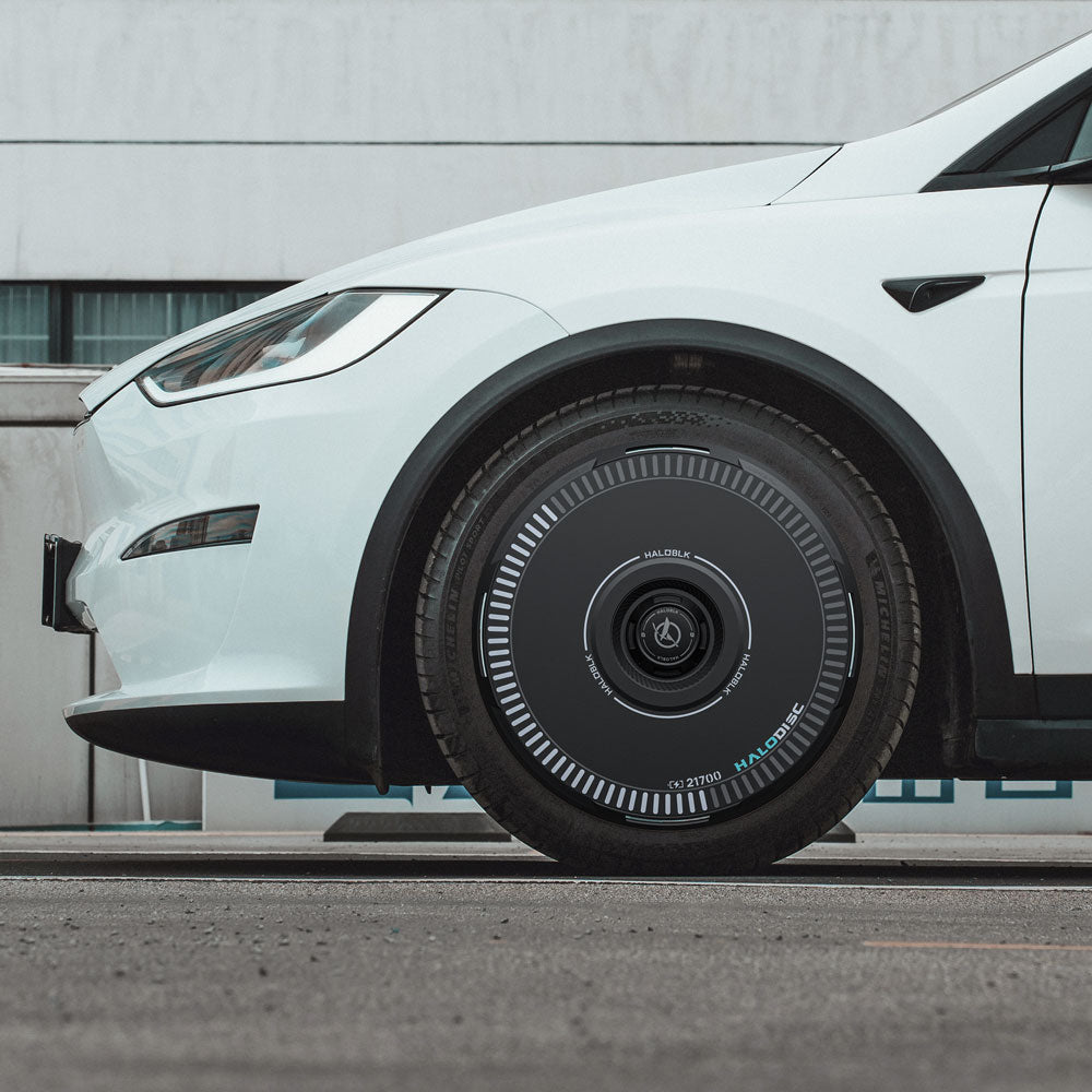HALODISC 2 Wheel Covers for Tesla Model X 2021-2025 20" Perihelix Wheels丨Charging
