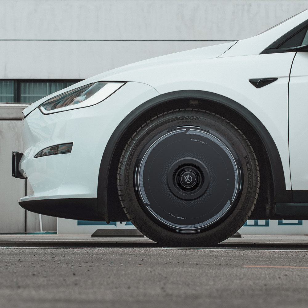 HALODISC 2 Wheel Covers for Tesla Model X 2016-2020 20" Slipstream Wheels丨Cyber Track