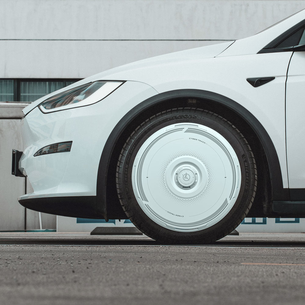 HALODISC 2 Wheel Covers for Tesla Model X 2016-2020 20" Slipstream Wheels丨Cyber Track