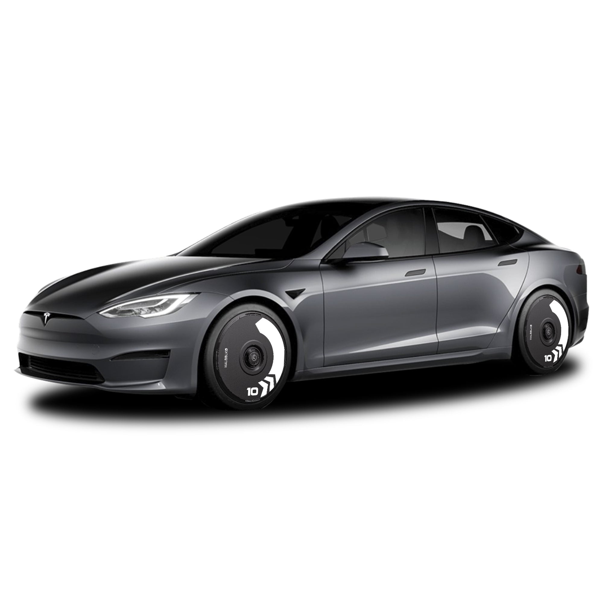 HALODISC 2 Wheel Covers for Tesla Model S 21" Turbine Wheels丨Cyber Track
