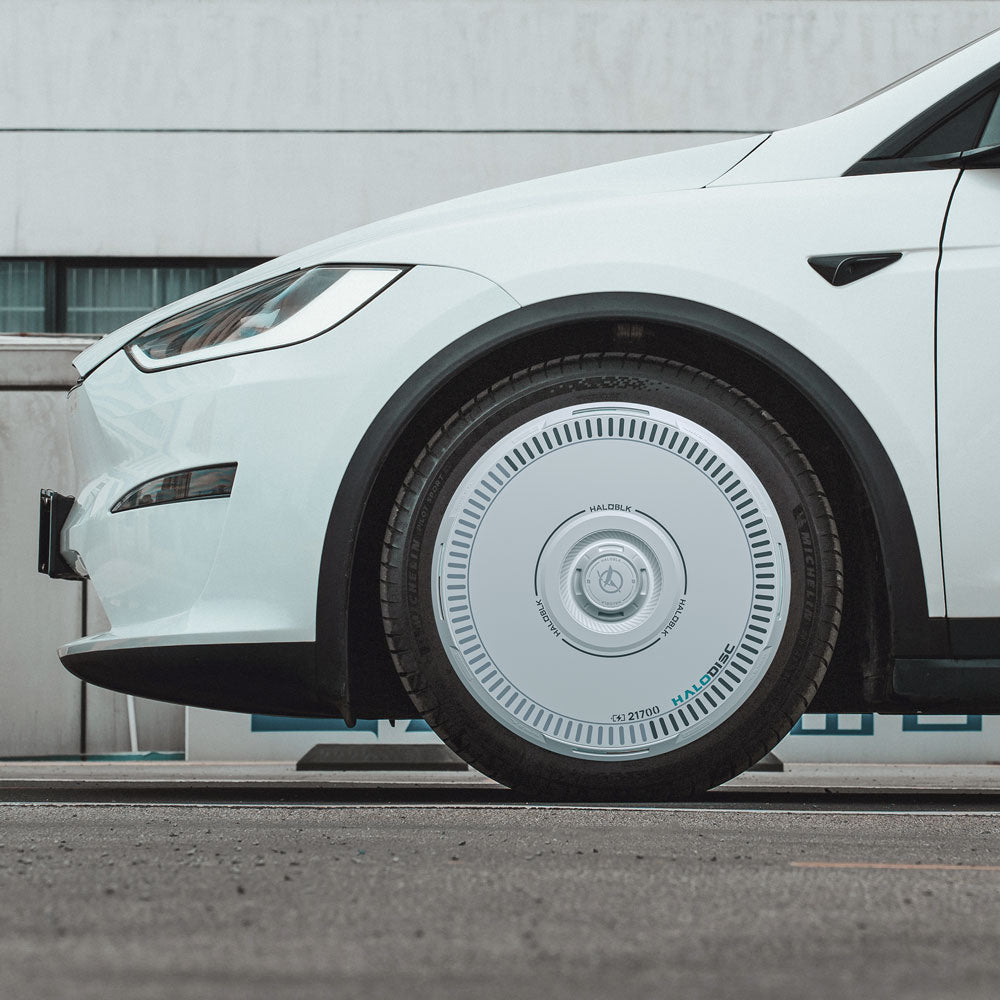 HALODISC 2 Wheel Covers for Tesla Model X 2021-2025 20" Perihelix Wheels丨Charging