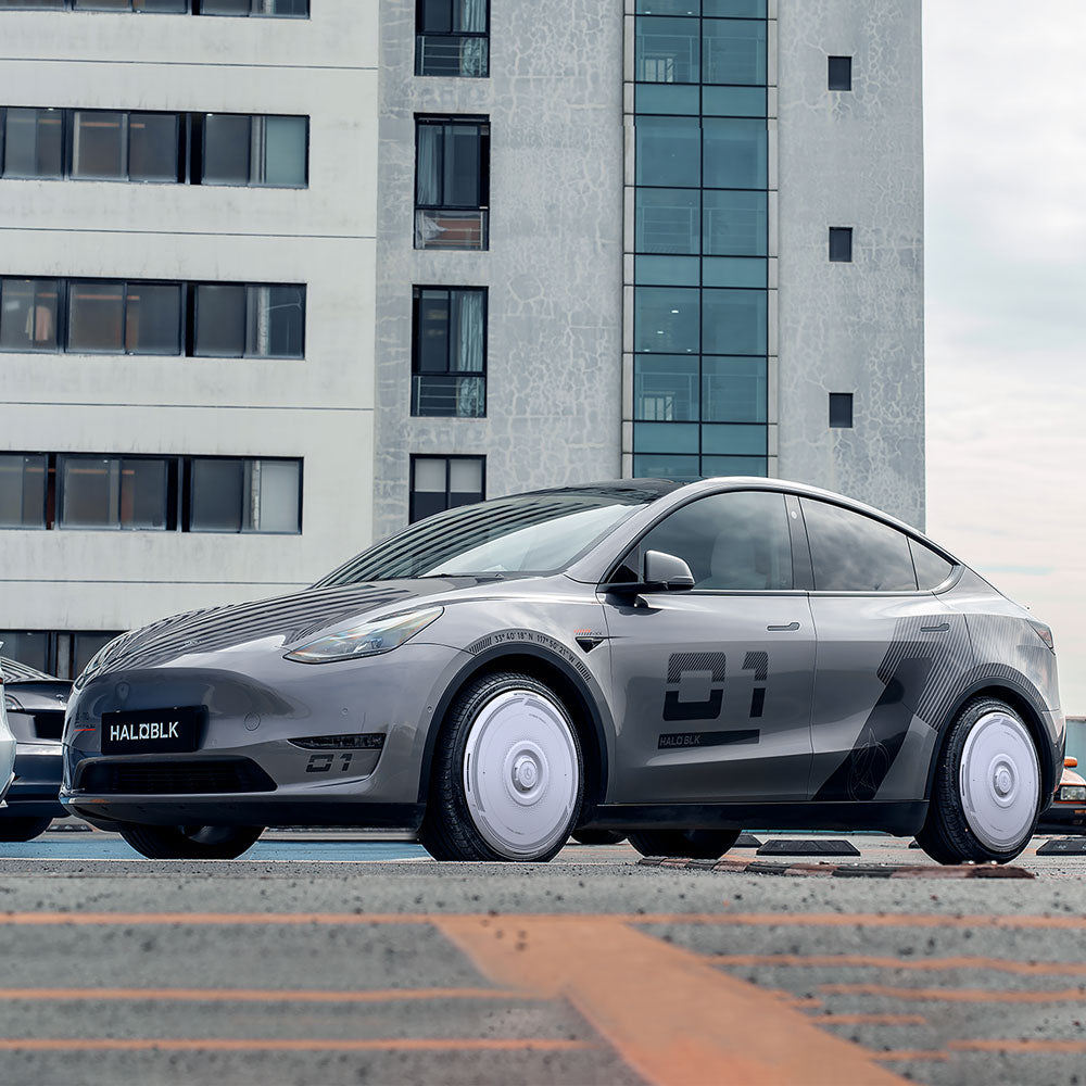 HALODISC 2 Wheel Covers for Tesla Model Y 21" Überturbine Wheels丨Cyber Track