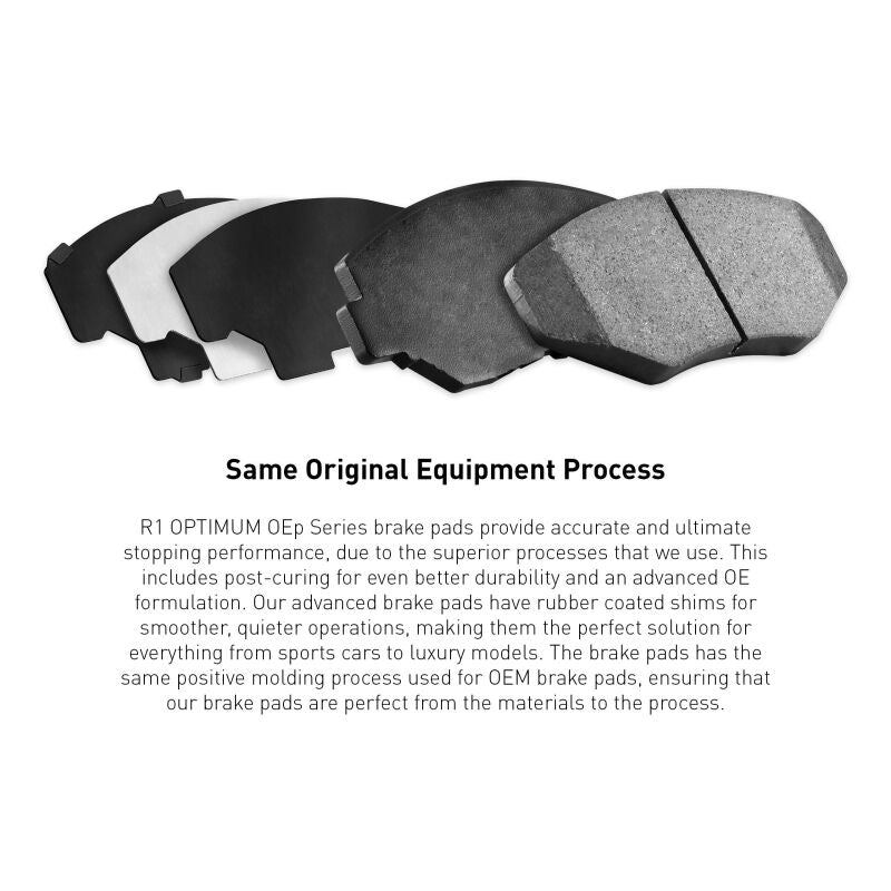 R1 05-11 Lotus Exige Front Optimum OE Pads & Hardware Kit