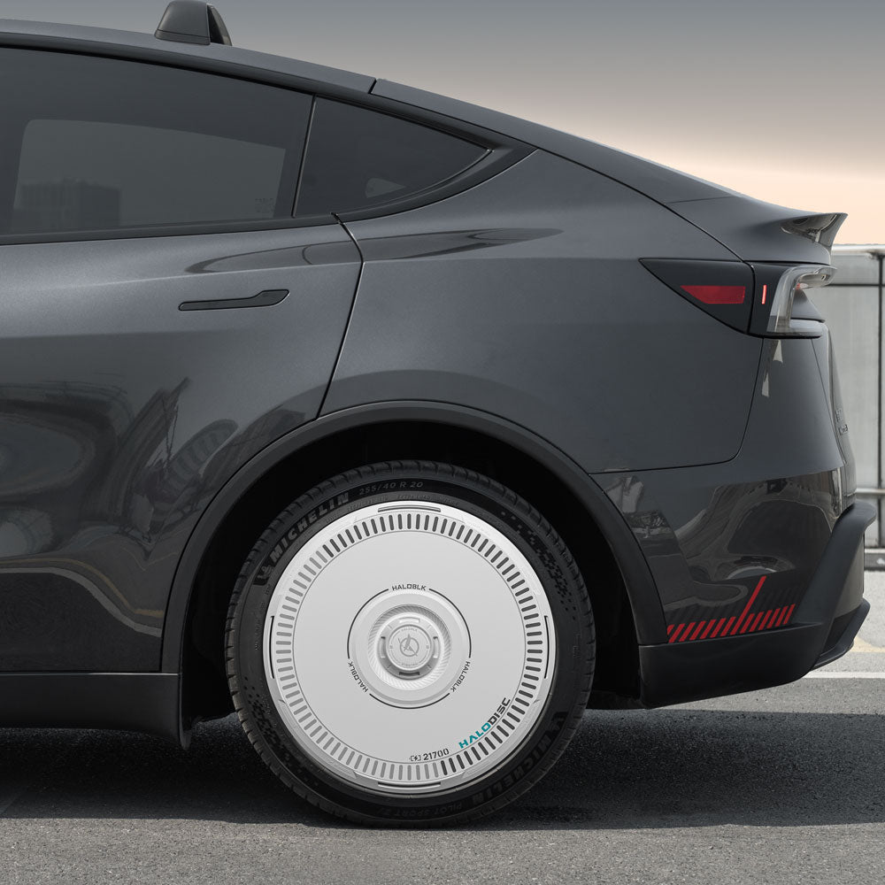 HALODISC 2 Wheel Covers for Tesla Model Y Juniper 19" Crossflow Wheels丨Charging