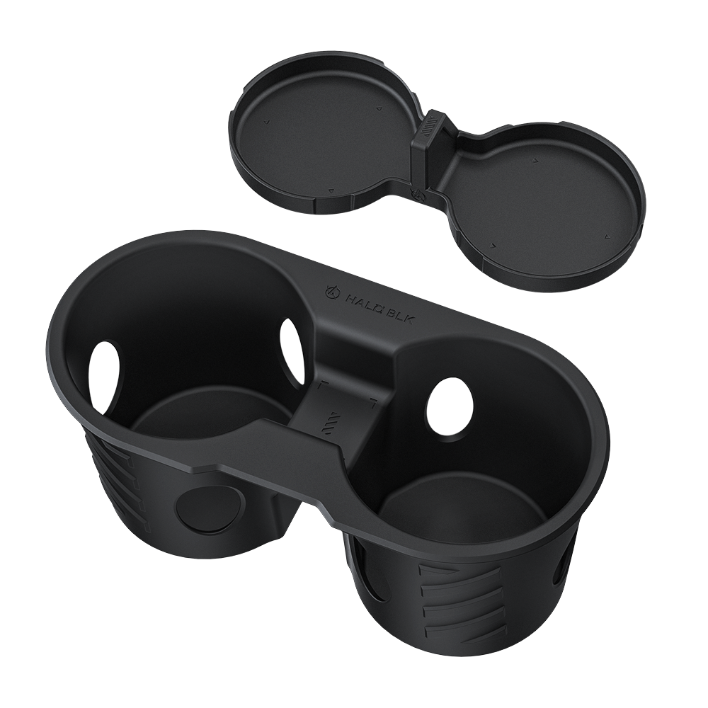 Haloblk Center Console Cup Holder For Tesla Model 3 Highland