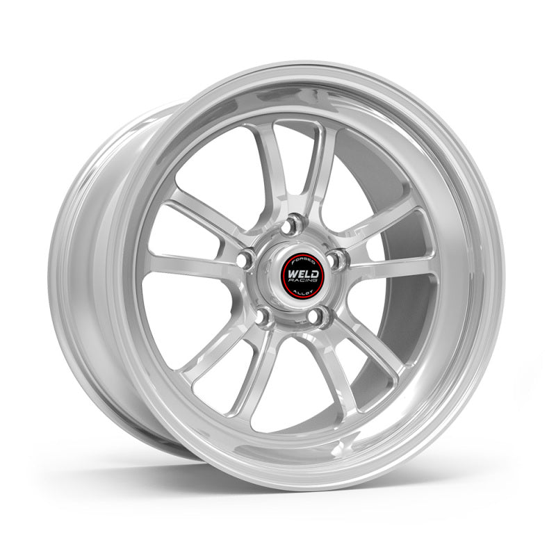 Weld S70 RT-S 18x5in / 5x120.65 BP / 2.7in. BS - Polished Center - Polished Shell Wheel
