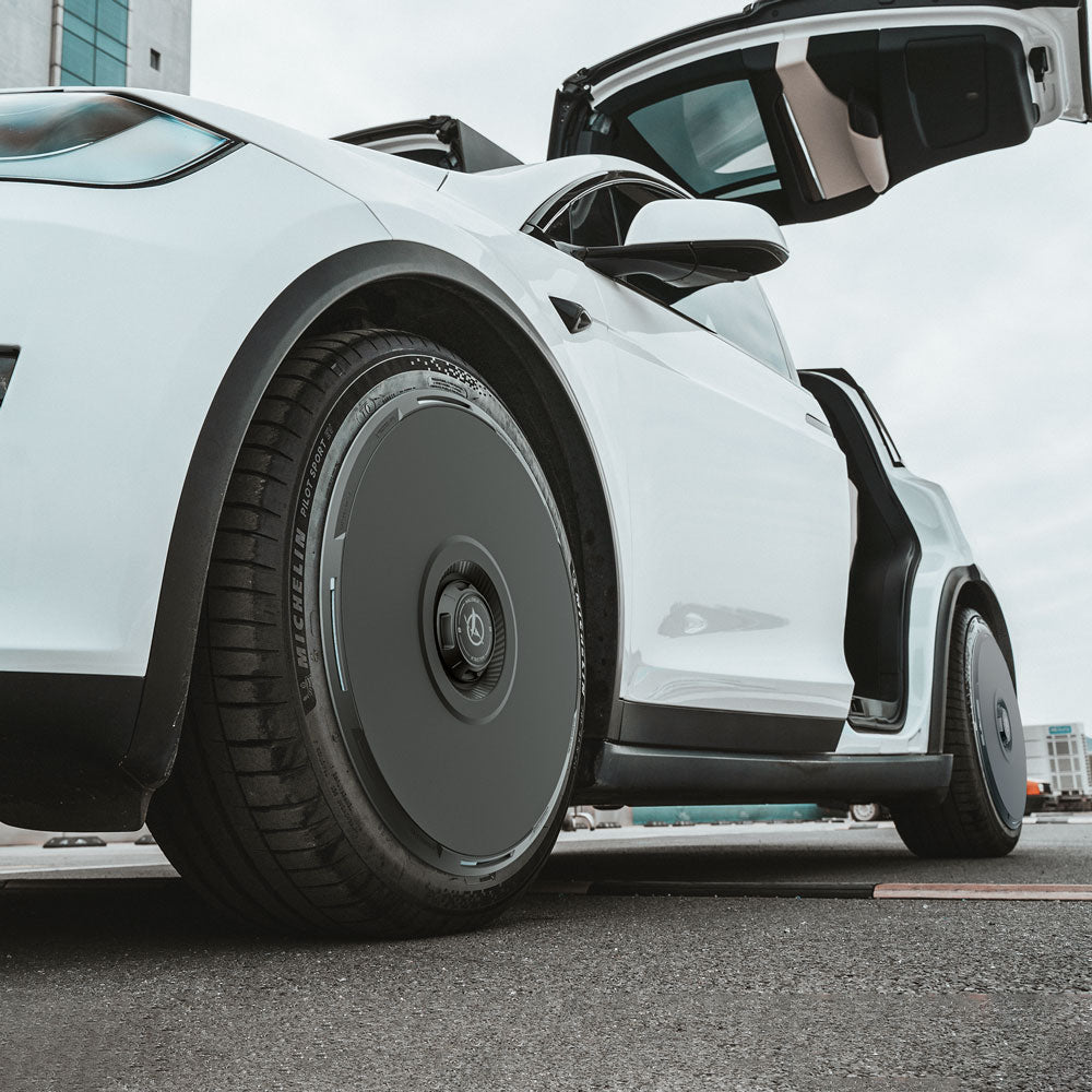 HALODISC 2 Wheel Covers for Tesla Model X 2021-2025 20" Perihelix Wheels丨RTP