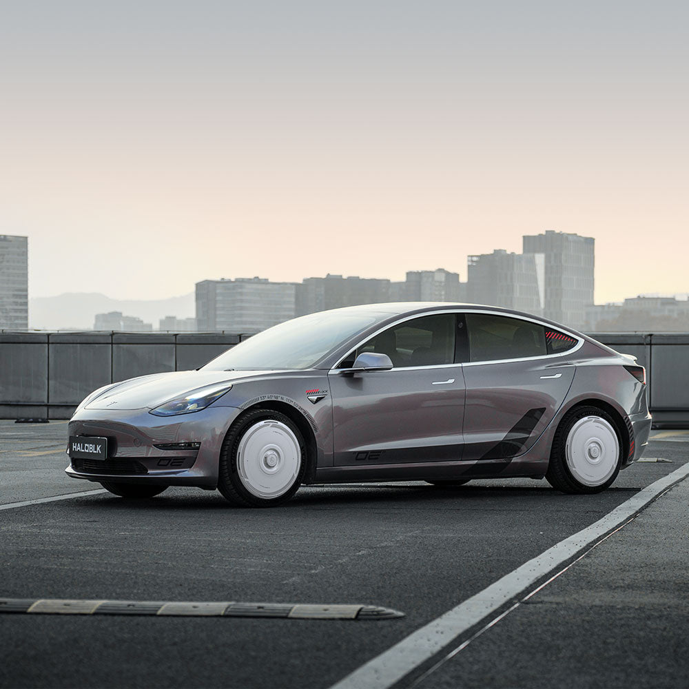 HALODISC 2 Wheel Covers for Tesla Model 3 2017-2018 19" Power Sports Wheels丨Cyber Track