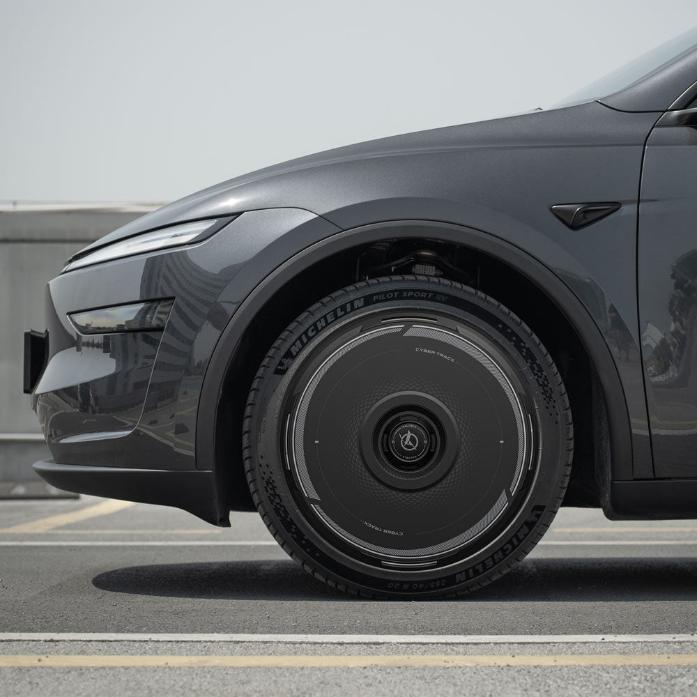 HALODISC 2 Wheel Covers for Tesla Model Y Juniper 19" Crossflow Wheels丨Cyber Track