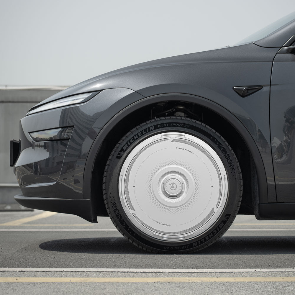 HALODISC 2 Wheel Covers for Tesla Model Y Juniper 19" Crossflow Wheels丨Cyber Track