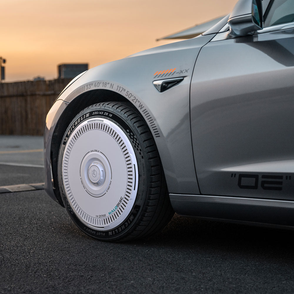 HALODISC 2 Wheel Covers for Tesla Model 3 2017-2018 19" Power Sports Wheels丨Charging