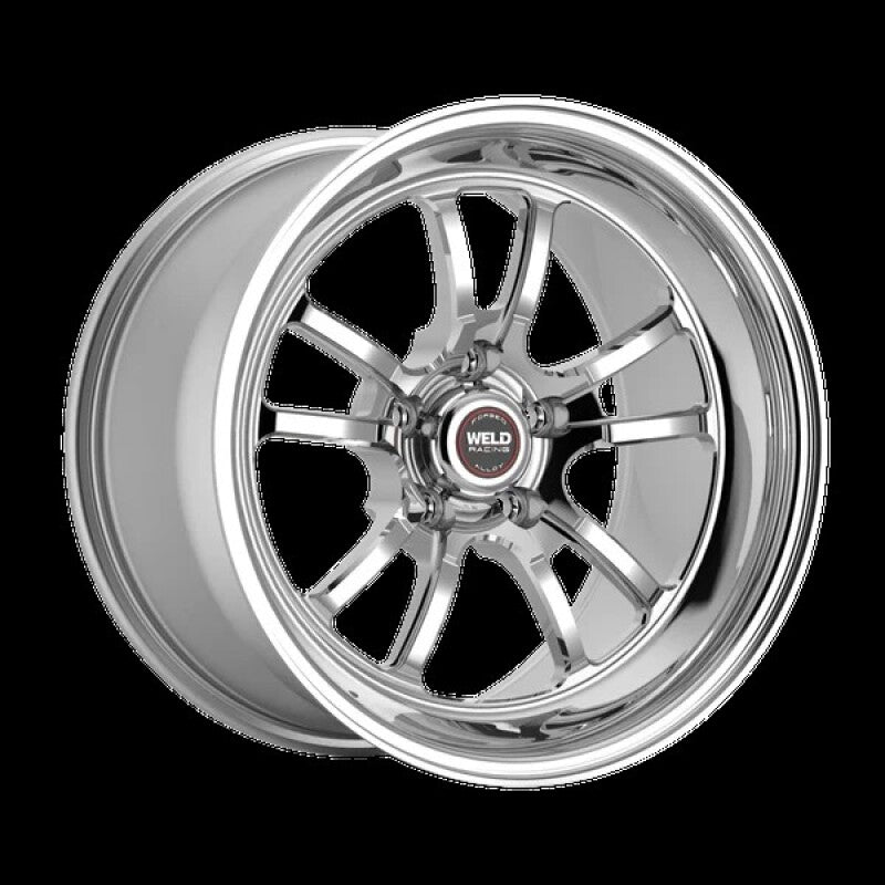Weld S70 RT-S 18x9in / 5x120.65 BP / 5.7in. BS - Polished Center - Polished Shell Wheel