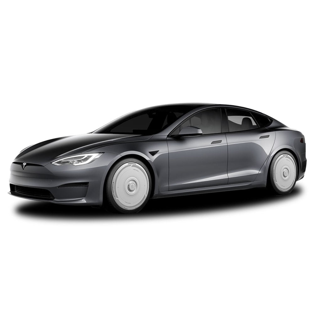 HALODISC 2 Wheel Covers for Tesla Model S 19" Tempest Wheels丨Cyber Track