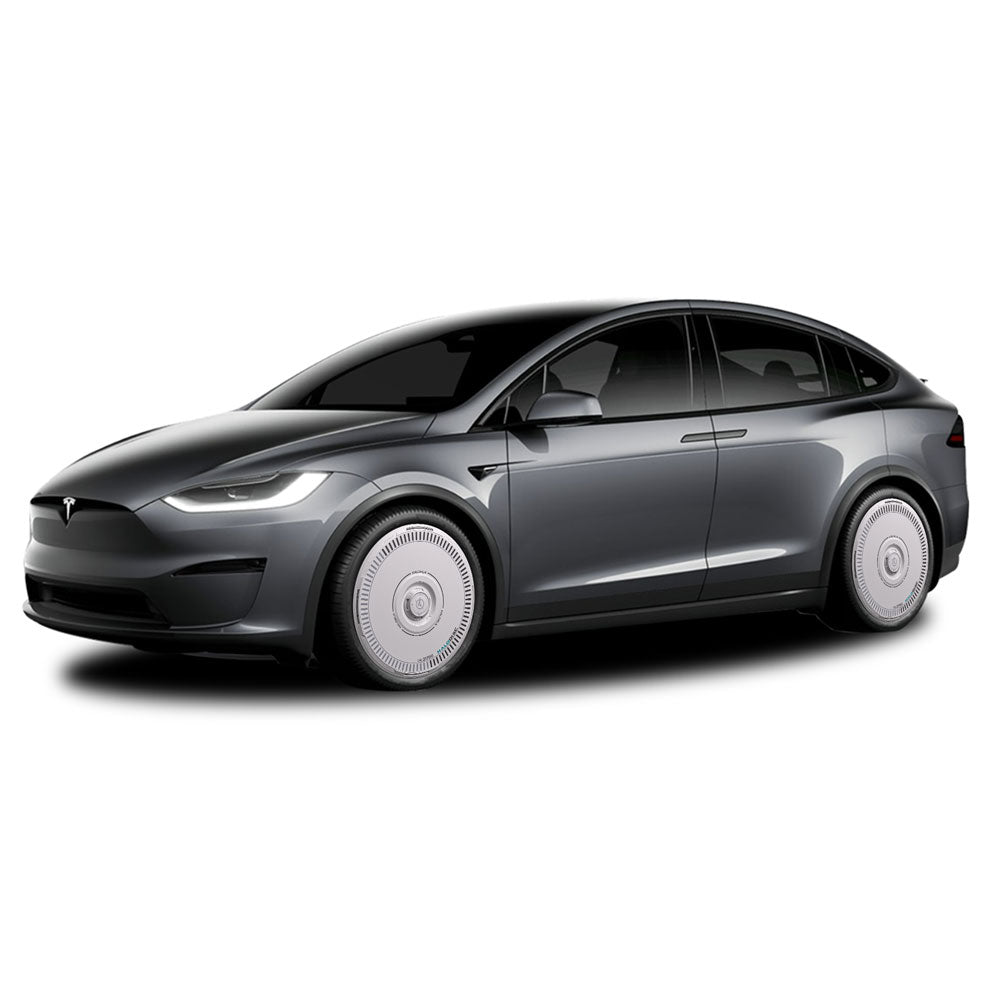 HALODISC 2 Wheel Covers for Tesla Model X 2016-2020 20" Slipstream Wheels丨Charging