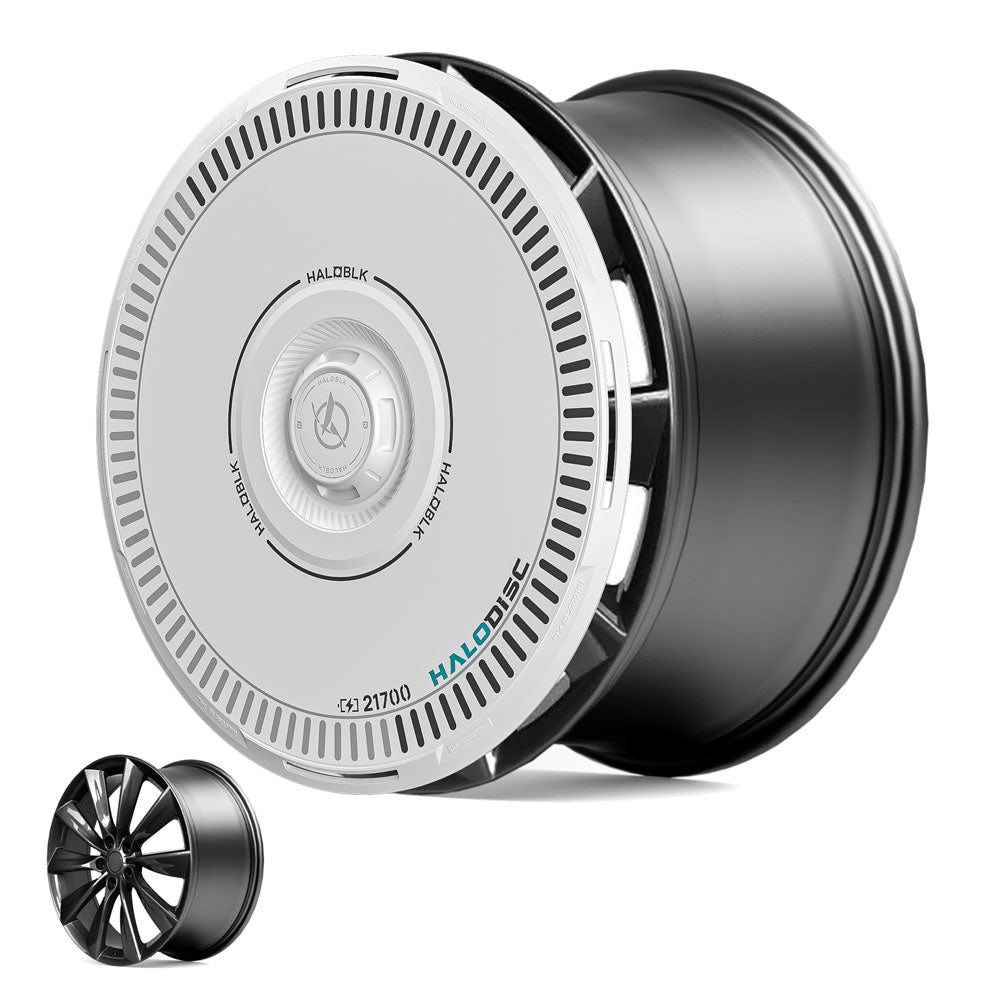 HALODISC 2 Wheel Covers for Tesla Model S 21" Turbine Wheels丨Charging